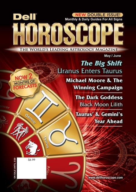 Picture of the Cover of Dell Horoscope Magazine, 10/2012 