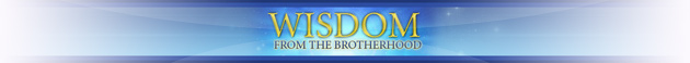 WISDOM FROM THE BROTHERHOOD banner to enter Wisdom's Game Blog